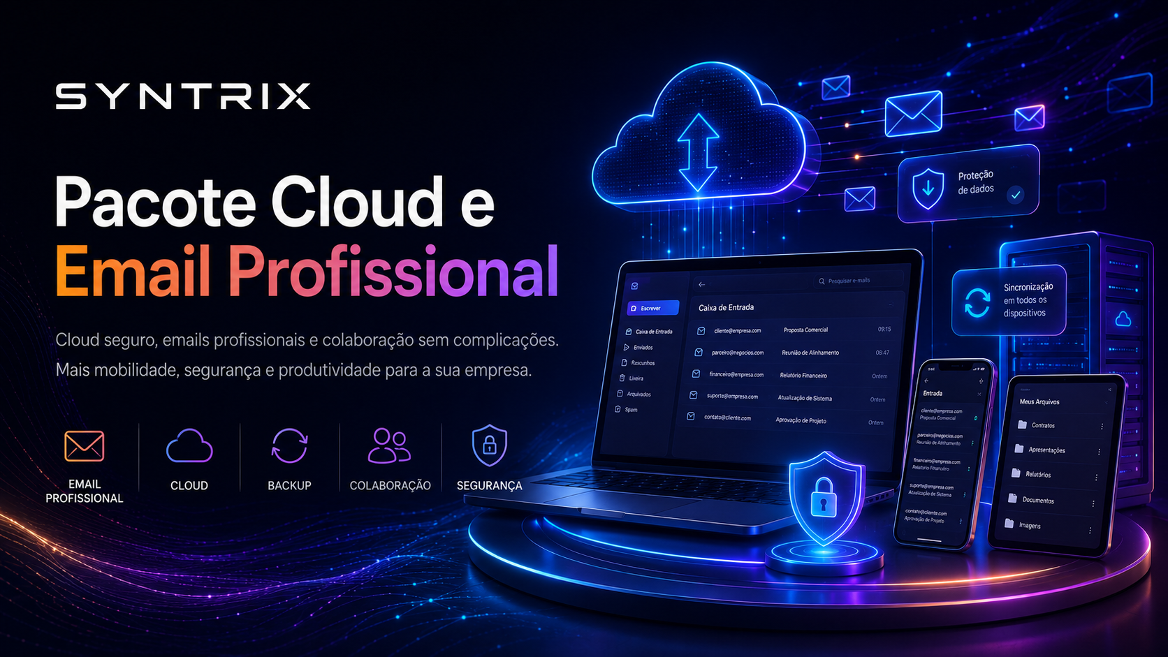Pacote Cloud e Email Profissional